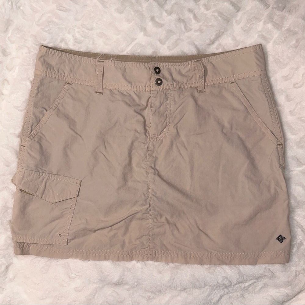 Columbia Omni Shade Beige Skort